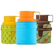Cargar imagen en el visor de la galería, Kit 3 Perfumes Odyssey Mandarin, Limoni, Chocolat

