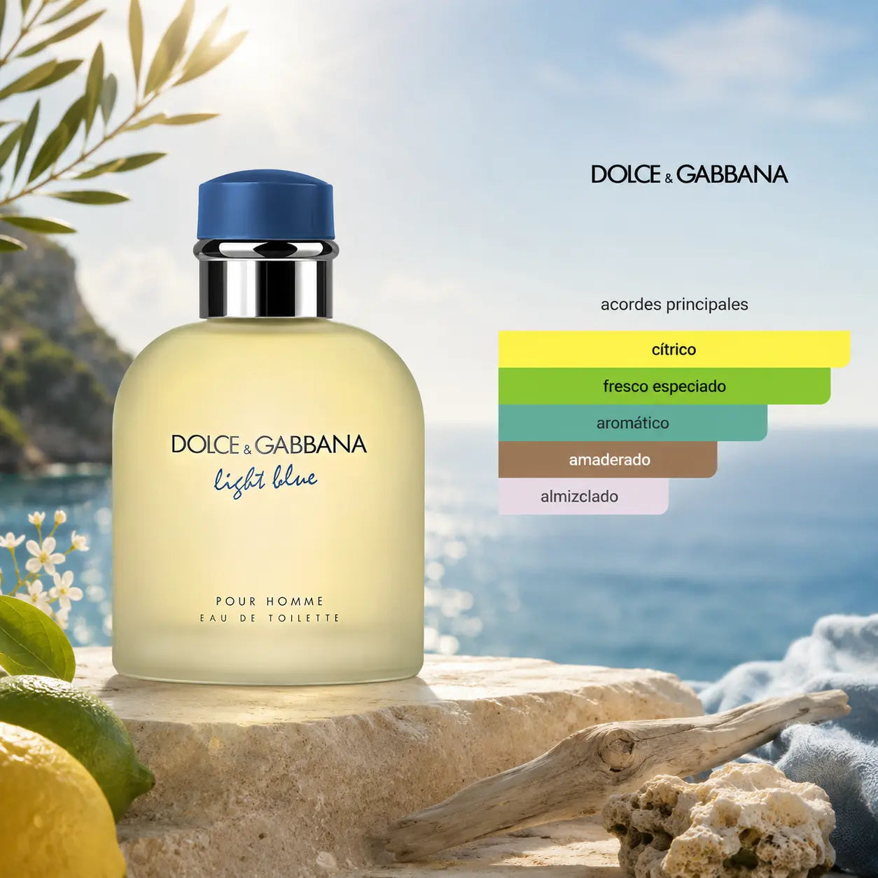 Perfume Light Blue Pour Homme 125ml